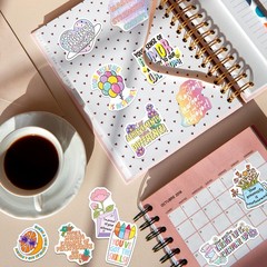 HomSeon Affirmation Stickers for Kids, 200Pcs Cute Positive Quotes Stickers f…