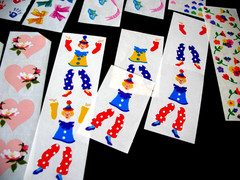 Creative Memories Lot Stickers,Ribbons, School, Handprints, Baby, FloralVarious.