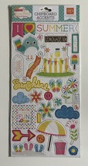 Echo Park 6 x 12 Chipboard Accents Multiple Variations-You Choose