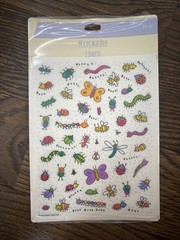 NIP SEALED VINTAGE «BUG» STICKERS- HALLMARK- GREAT CONDITION