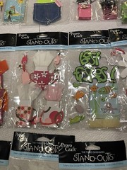 Provo Craft Stand-Outs Lot (15) Scrapping Supplies Lot 2005