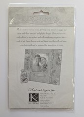 English Floral Frames & Tags Pink Flowers Scrapbooking Stickers By K&Company