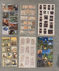 Lot of 10 Stickii Club Sticker Sheets – Town & Country Theme