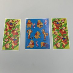 Hallmark Vintage Winnie The Pooh 3 Sticker Sheets – Disney – 1990s Tigger, Pooh