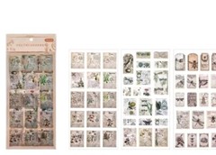 135+ Pc Vintage Ephemera Junk Journal Scrapbook Stickers Paper Labels Tickets
