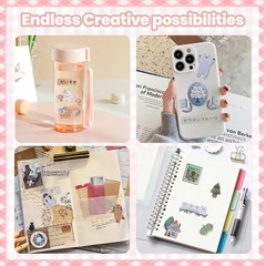 Japanese Sticker Book – 800+ Embroidery Stickers for Journaling & Scrapbooking