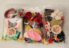MYSTERY BAG. Craft Scoop. Junk Journal Supplies. Mixed Media. Collage Supplies.
