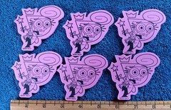 Nickelodeon Sticker Foam Art 3D Puffy Scrapbook 62 Fairy Odd Parents Arnold Rug