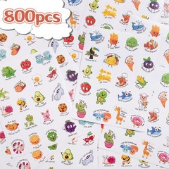 800 Pcs Teacher Classroom Motivational Stickers for Kids Students