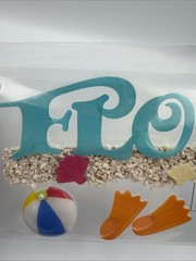 Jolee’s Florida Beach Vacation Travel Scrapbooking Title Waves Stickers NEW