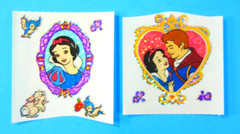 Vintage Sandylion Snow White Sticker Sheet Mod Partials