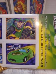 Vintage Hallmark Nascar Racers Sticker Pack Charger
