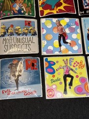 Vintage Smile Makers LOT of 33- ALL DIFFERENT – Y2K Early 2000s Square Stickers