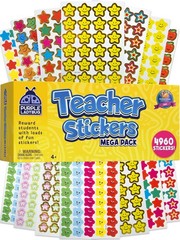 PURPLE LADYBUG Teacher Stickers for Students – 4960 Reward Stickers for Kids …