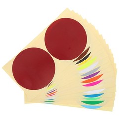 60 Sheets Removable Color-coding Labels Colored Dot Round Markers Stickers