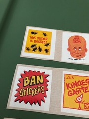 12 Vintage 1980’s Scholastic Stickers Group #3 Weekly Reader Never Used Sticker