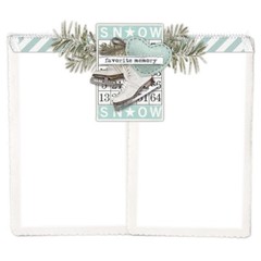 Simple Stories ~ SIMPLE VINTAGE WINTER WOODS ~ Chipboard Frames