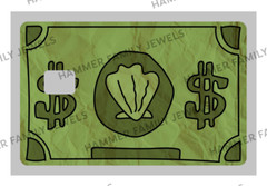 SpongeBob Money Fan Art Credit Card Decals