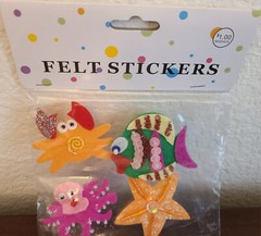 20 Pks/Sheets Stickers, Embellishments 4 Crafts, Scrapbooking Summer, Water #155