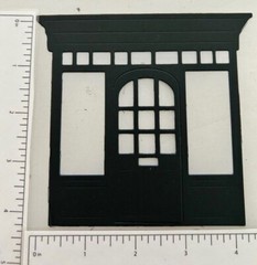 Storefront Die Cuts * Set of 12 * Black, White or Kraft Cardstock * Fun Design!