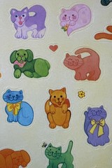 LITTLE CATS & DOGS Stickers(28pc) Hallmark…Kitten…Puppy…Animal…Card Making…