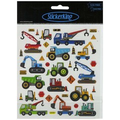 Multicolored Stickers Transportation
