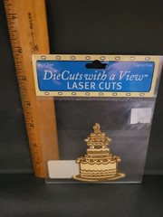 Die Cuts with a View Laser Cuts Scrapbook Die Cut Wedding Cake Gold