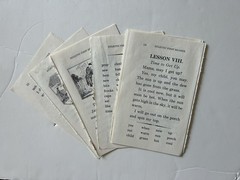 Lot Of Vintage 100+ Book Pages Ephemera For Journals Scrapbooks Crafts Collages