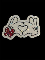 Sticker Pack | Minnie Mouse | Clear Or Holographic