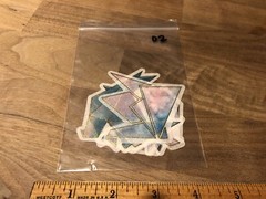 NEW Japanese ORIGAMI SWAN stickers paper craft art for planner, journal, letters