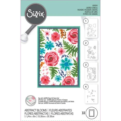 Sizzix – LAYERED STENCILS – 666666