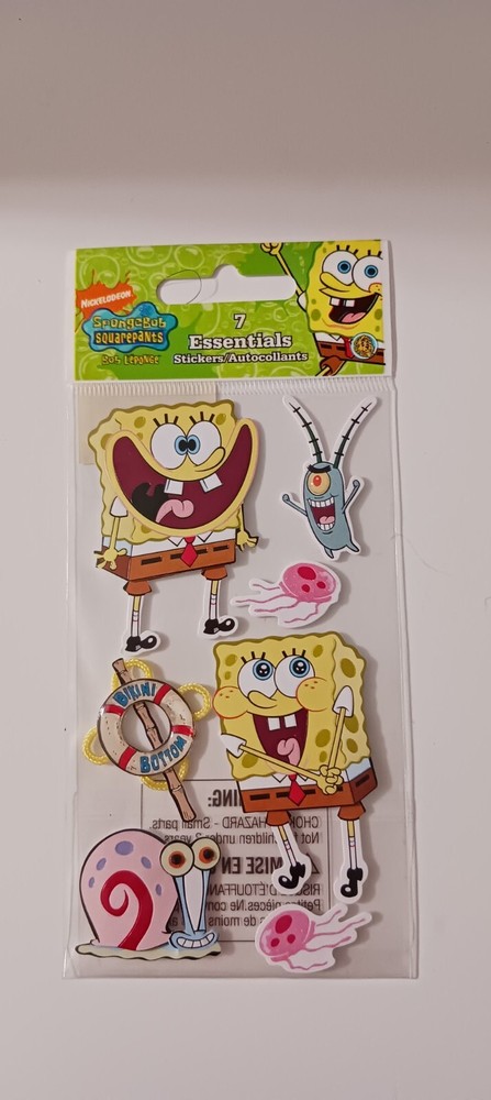 Scrapbook Stickers Spongebob Squarepants Nickelodeon