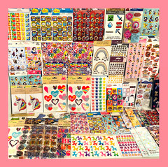 MEGA Sticker Lot GIRLY STUFF All Themes JoJo HALLMARK Kid Squad Girls Boys 1099+