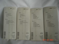 LOT 4 SEALED PKGS. HALLMARK STICKERONI STICKERS 8 Sheets per Pkg. THANKSGIVING+