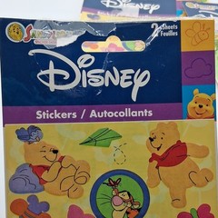 Sandylion Stickers Disney Winnie the Pooh Tigger Eeyore Piglet 4 Sealed Packs.