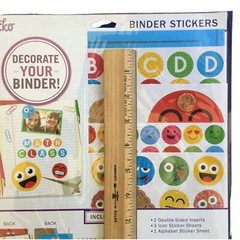 199 Pc Binder Stickers Smileys Mood Expressions Back to School