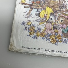 Vtg Eureka Bunny Tails Easter Stickers 4 Sheets Giordano The Paper Magic Group