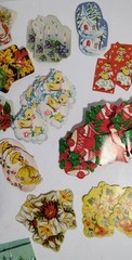 Huge lot Of 125 Vintage Small Stickers/Stamps NEW People Floral & More