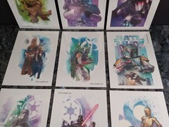 Star Wars Vending Machine Sticker Tattoo Set 2015 RARE Party Favor Lot Mix
