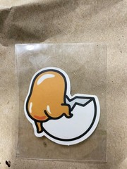 12pcs Cute Gudetama Stickers Kawaii Lazy Egg Cartoon Aesthetic Waterproof