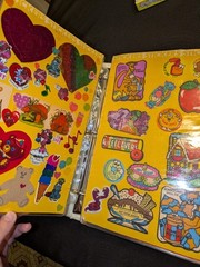 Vintage 1980s Sticker Book Album Lisa Frank Gremlins Strawberry Shortcake Etc