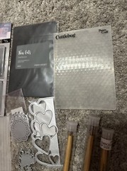 Cricut Cuttlebug Embossing Lot Close To My Heart Princess Circles Winter Jelly
