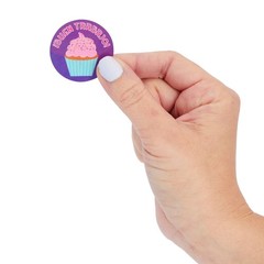 1200 Pcs 1.5 Inch Round Spanish Reward Stickers Roll for Kids Students Teachers