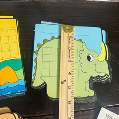 Dinosaur Lot Vintage 1987 Instructional Fair Stickers Reward Behavior Charts