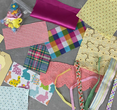 Vintage Floral Ephemera Mystery Grab Bag – Paper Crafting Supplies Bundle