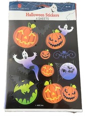 Vintage American Greetings Forget Me Not Halloween Stickers 4 Sheets (You Pick)