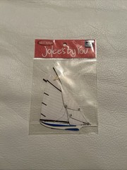 New Jolee’s By You SLOOP Sticker Sealed SAILBOAT NAUTICAL