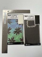 Dylusions Dyalog Cover & 2 Insert Books LOT Junk Journal Scrapbook