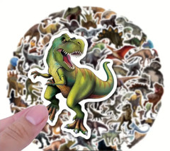 Realistic Dinosaur Dino Fun Stickers Teacher Supply DIY Crafts Kids Wall Decor