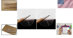 1.5 Inch Clear Circle Stickers – 1000 Round Sealers for Elegant Envelope Closure